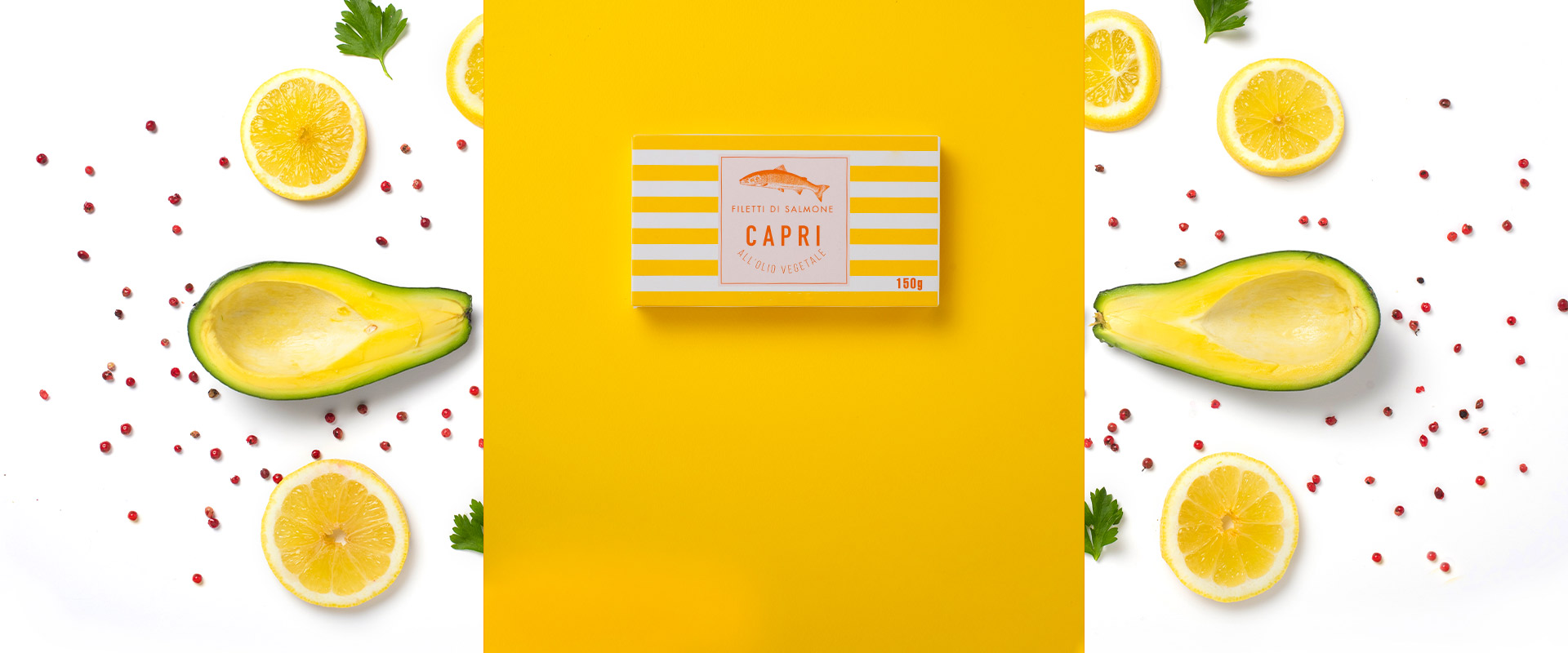 Salmon fillets in sunflower oil – Tonno Capri