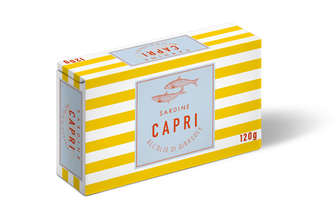 Sardine Olio Girasole Capri | 120g