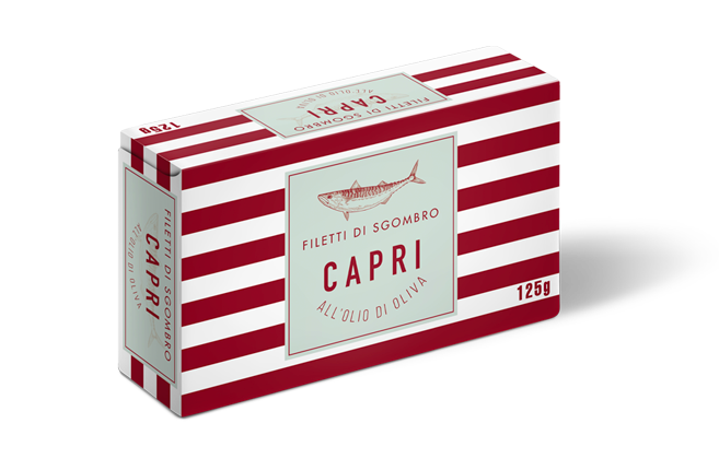 Filetti di Sgombro Olio Oliva Capri | 125g