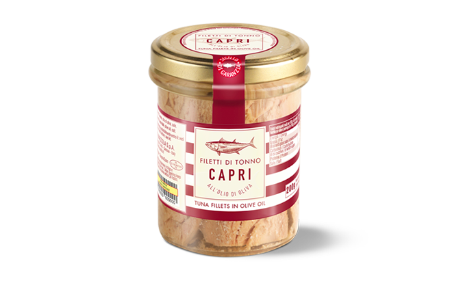 Filetti di Tonno Olio Oliva Capri