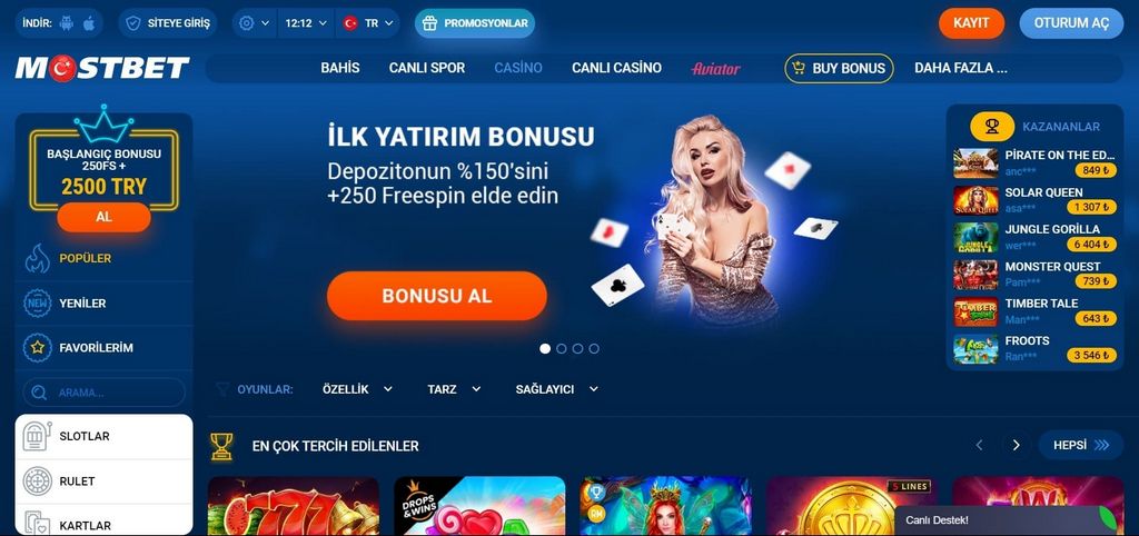 Mostbet Azerbaycan Casino Saytı